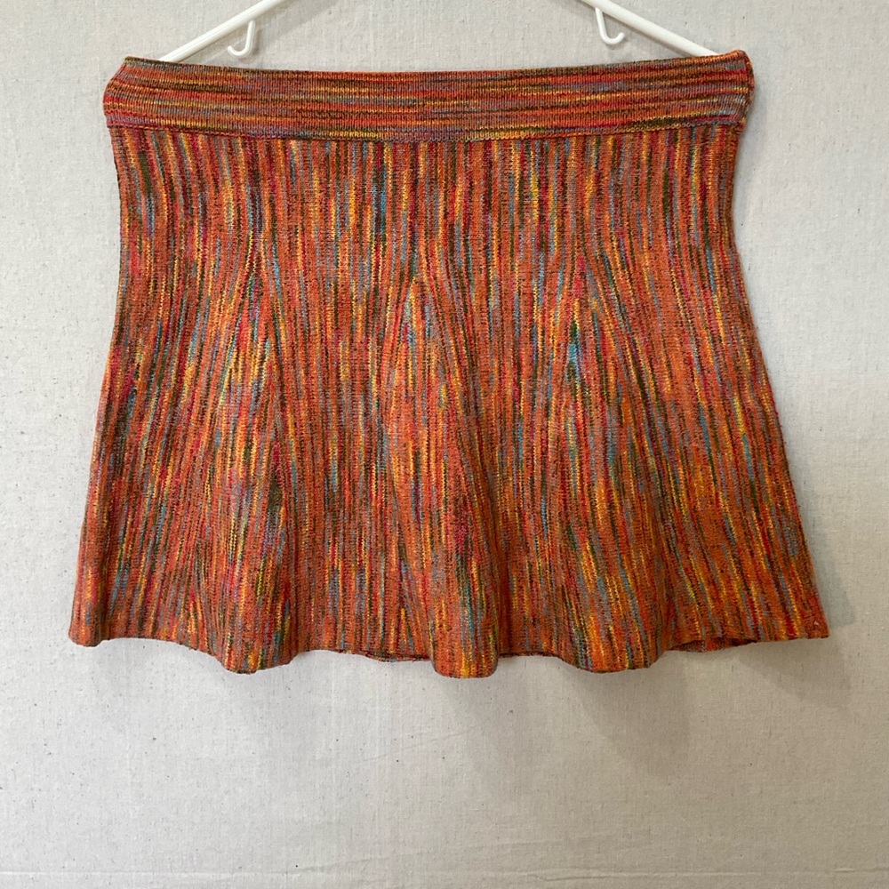 Kerisma Multicolour Knit Mini Skirt- size medium